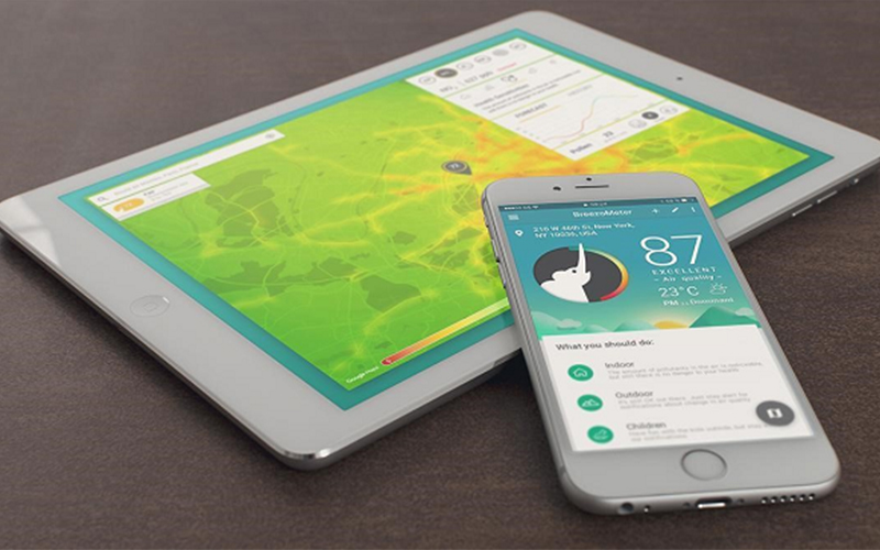 Ứng dụng BreezoMeter