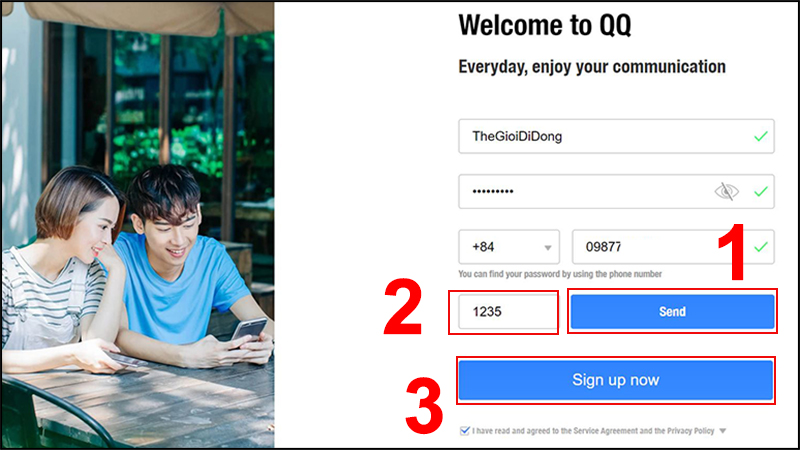Kích hoạt tài khoản