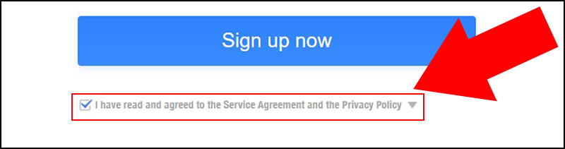 Tôi đã đọc và đồng ý với Thỏa thuận dịch vụ và Chính sách quyền riêng tư