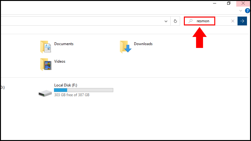 Thông qua File Explorer