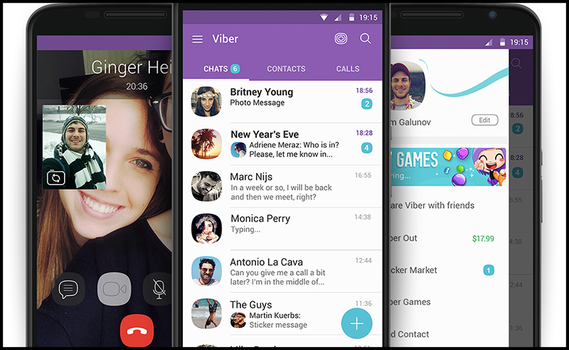 Android là dòng điện thoại sử dụng Viber nhiều nhất