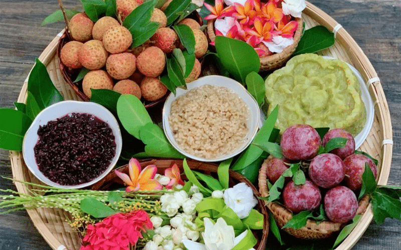 Những thức ăn quen thuộc trong ngày lễ Đoan Ngọ