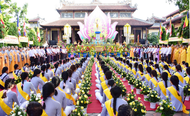 Lễ Phật đản diễn ra hằng năm vào này 15/4 âm lịch