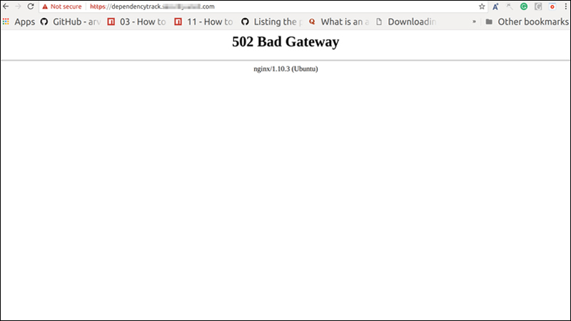 Lỗi 502 Bad Gateway