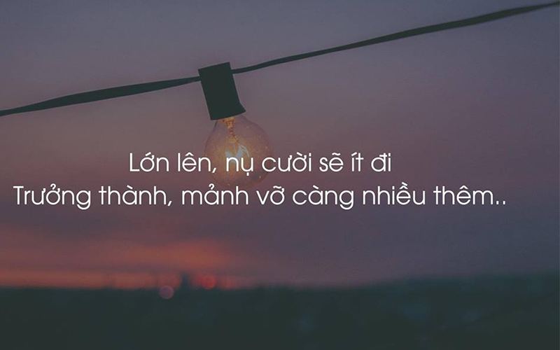 Những câu nói buồn, tâm trạng cho tiểu sử Facebook