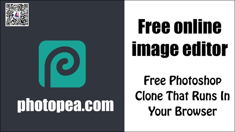 Photopea Online Editor là một phần mềm như một phiên bản trực tuyến của Adobe Photoshop