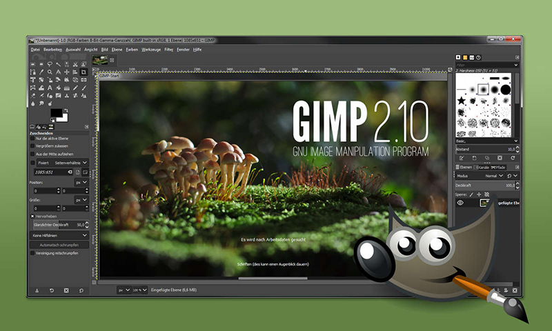 GIMP là phần mềm miễn phí phổ biến nhất cho phép bạn mở và chỉnh sửa file TIFF