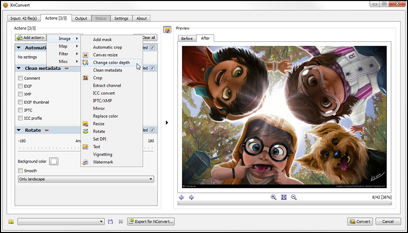 XnView là trình tạo ảnh miễn phí cho phép bạn duyệt và sắp xếp các bộ sưu tập ảnh