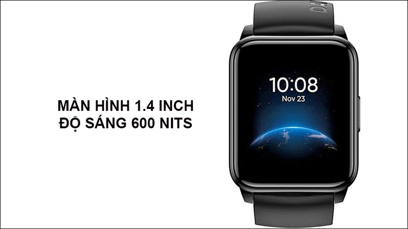 Màn hình 1.4 inch của Realme Watch 2