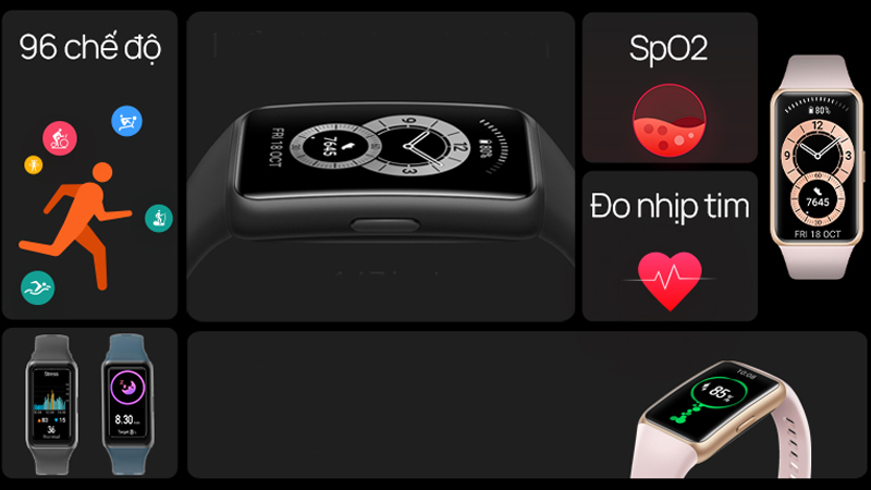 Một số tính năng của Huawei Band 6