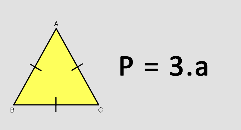 Công thức tính chu vi tam giác đều