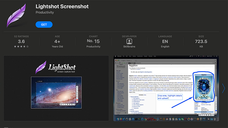 Ứng dụng Lightshot Screenshot 