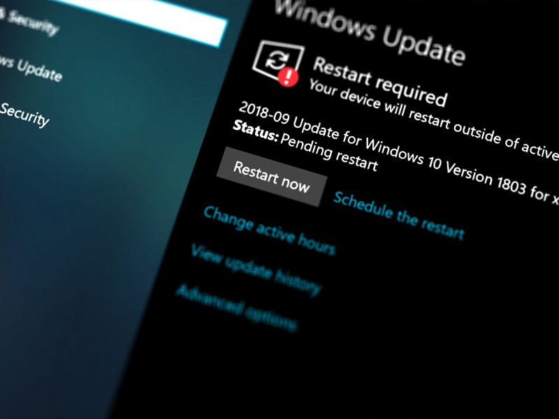 Update Windows 10 cũng là cách khắc phục lỗi không cài được driver card màn hình