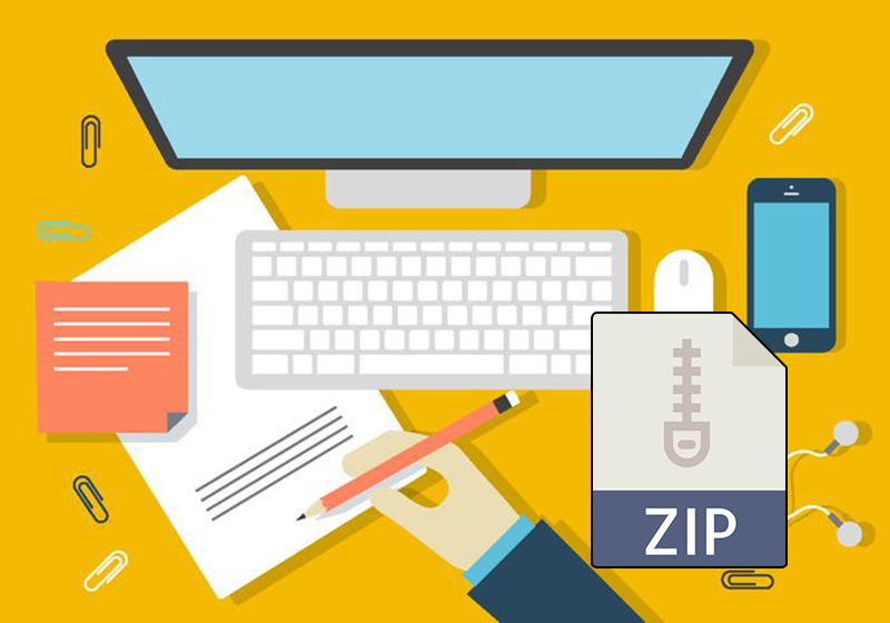 File zip được sử dụng rộng rãi