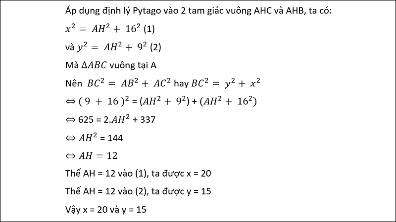 Lời giải của bài tập 3