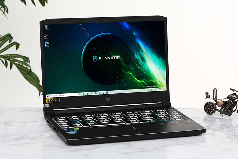 Thiết kế hiện đại của laptop Acer Predator Helios PH315 54 78W5 i7