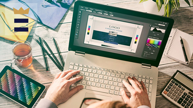 Thiết kế đồ họa trên laptop