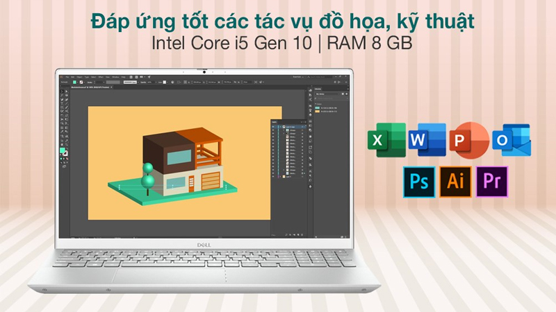 Cấu hình mạnh mẽ của laptop