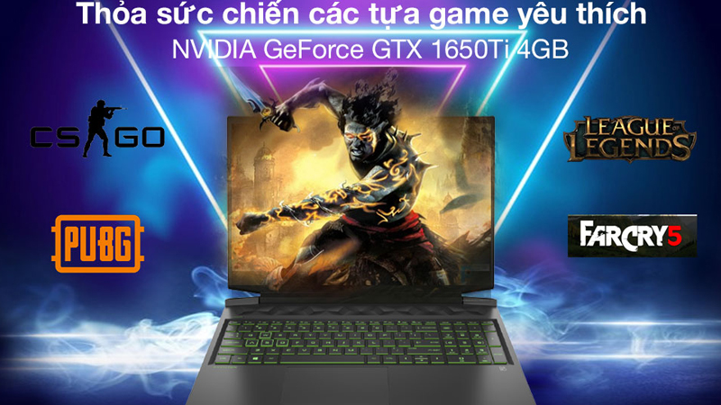 Dòng HP Pavilion Gaming 16 a0109TX i7