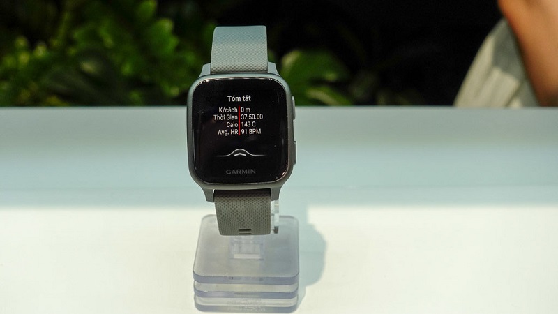 Đồng hồ Garmin Venu SQ Music hỗ trợ luyện tập sức khỏe