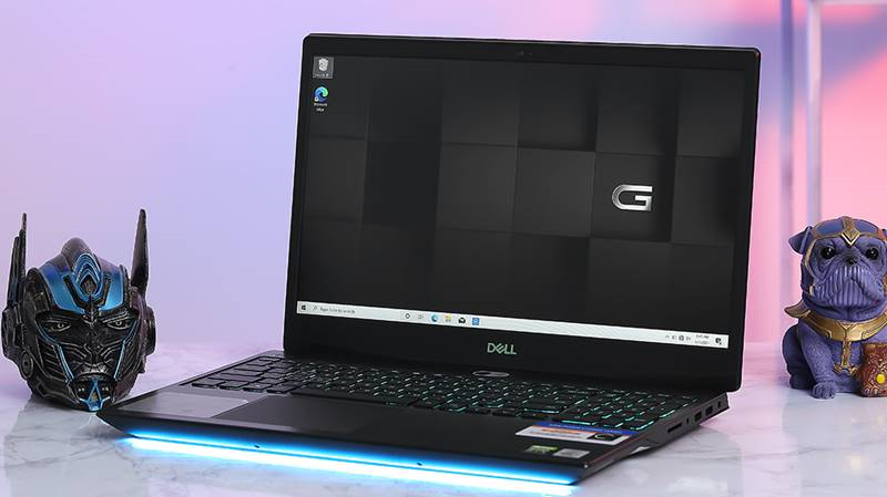 Laptop Dell Gaming G5 sở hữu ngoại hình gai góc