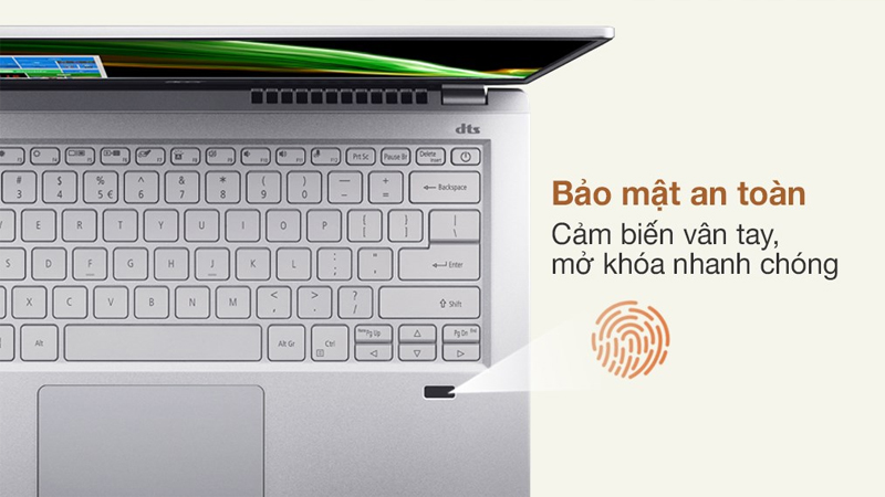 Bảo mật vân tay của laptop