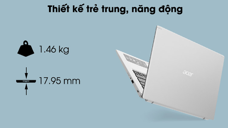 Thiết kế bên ngoài của laptop