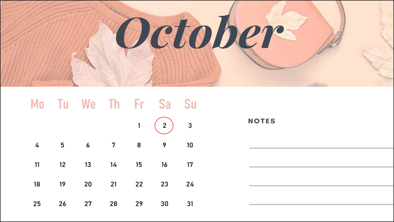 Ngày 2/10/2021