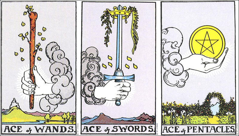 Những lá bài hỗ trợ Ace Of Wands