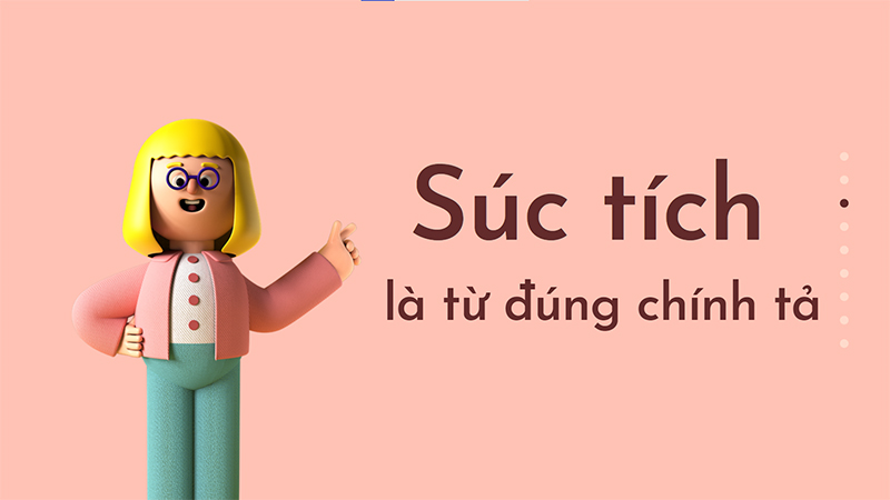 Súc tích là từ đúng chính tả