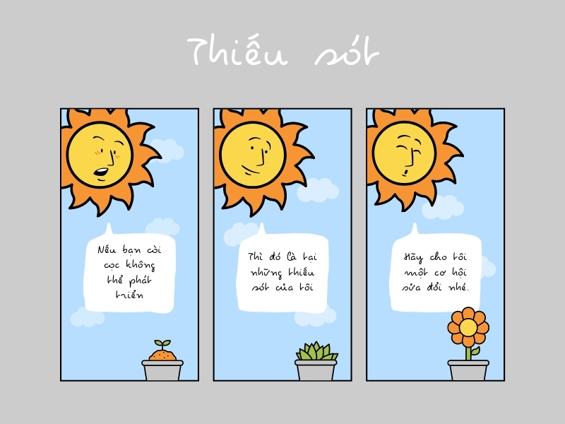 Cách dùng từ thiếu sót