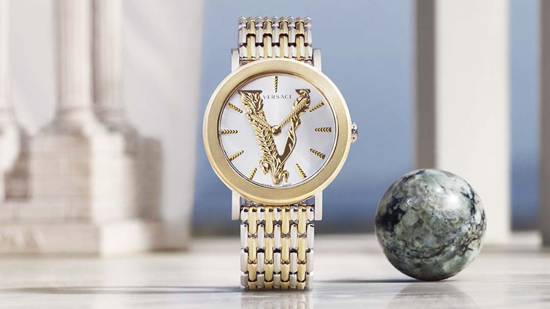 Chất liệu và thiết kế của đồng hồ Versace