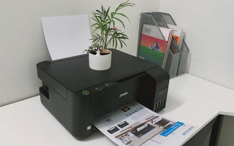 Máy in Epson L805 in màu sắc nét