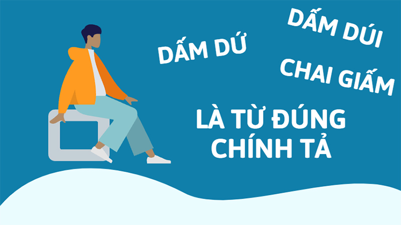 Dấm dứ, dấm dúi và chai giấm là từ đúng chính tả