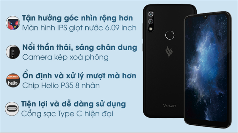 Điện thoại Vsmart Star 4 xử lý mượt mà các tác vụ cơ bản