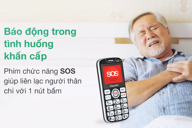 Điện thoại Masstel FAMI 60 4G