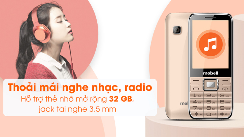 Điện thoại Mobell M529i