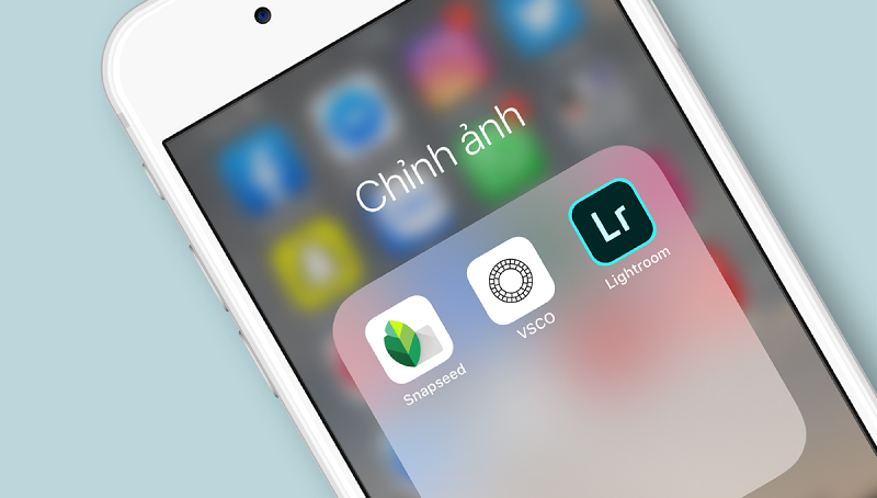 Bạn có thể sử dụng các ứng dụng chỉnh sửa ảnh khác như VSCO, Lightroom,.. trên điện thoại