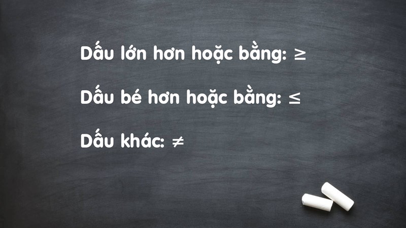 Dấu nhỏ rộng lớn hoặc vì như thế, to hơn hoặc vì như thế có công dụng gì?