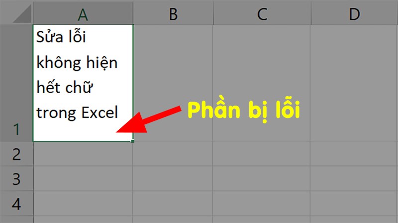 Lỗi AutoFit không hoạt động