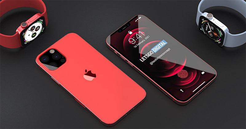 Phiên bản màu đỏ sang trọng của iPhone 13