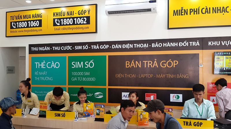 Chính sách bảo hành tại Thế Giới Di Động