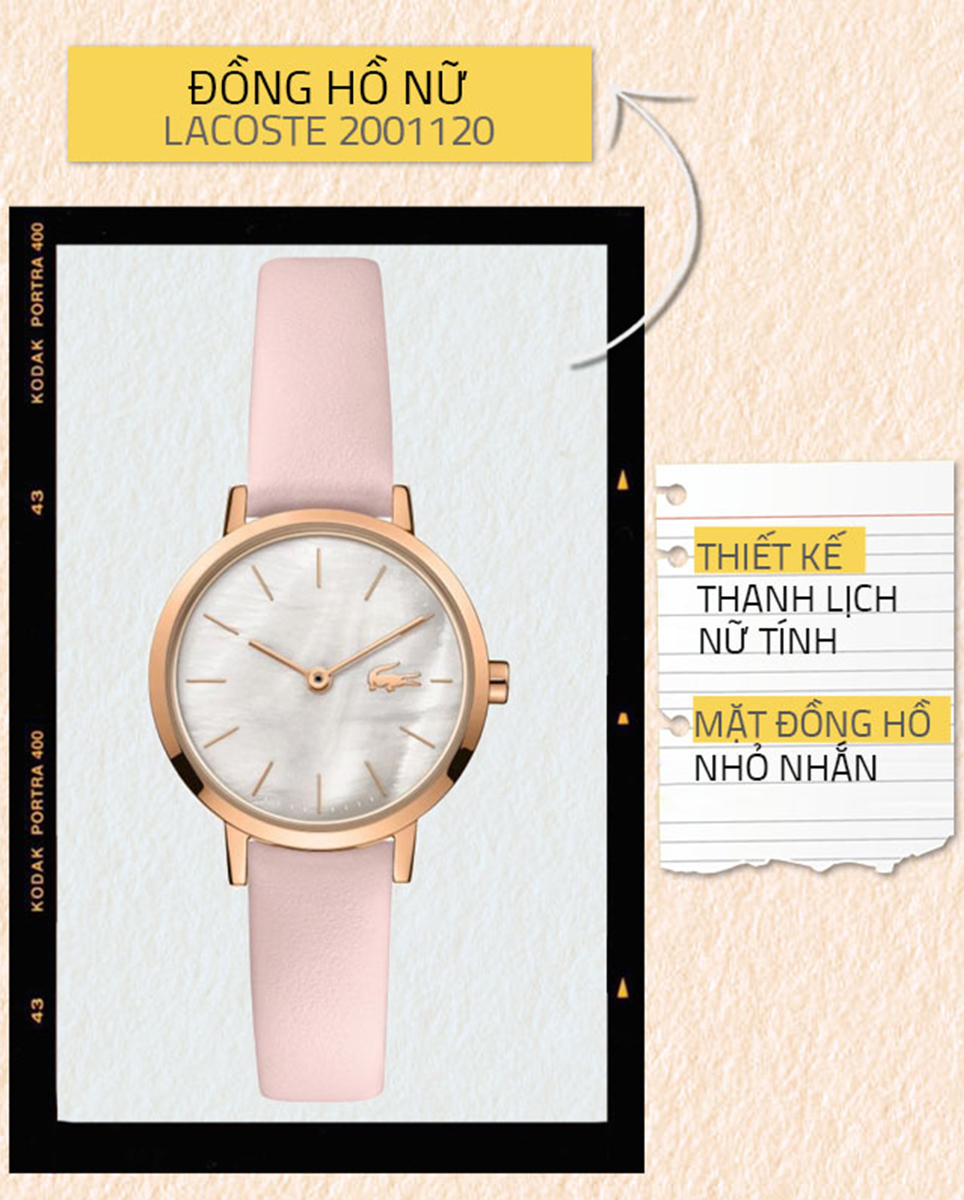 Đồng hồ Nữ Lacoste 2001120