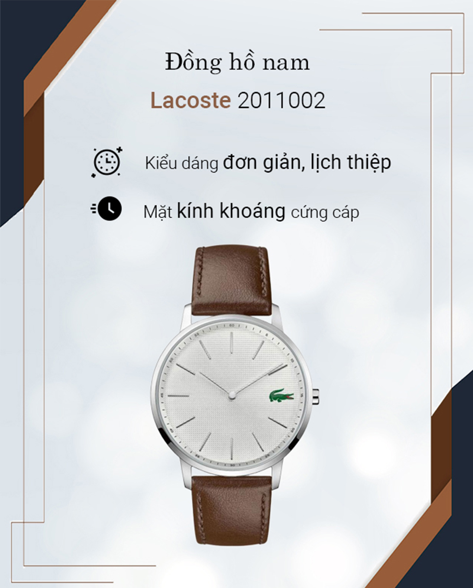 Đồng hồ Nam Lacoste 2011002