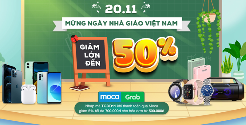 Chương trình khuyến mãi chào mừng ngày 20/11