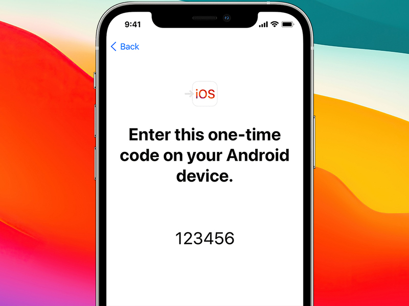 Nhập mật khẩu được iPhone cung cấp vào điện thoại Android