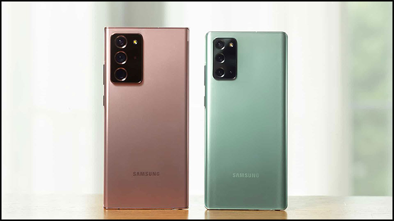Galaxy Note 20 và Note 20 Ultra mang thiết kế vuông vức, cứng cáp bốn góc