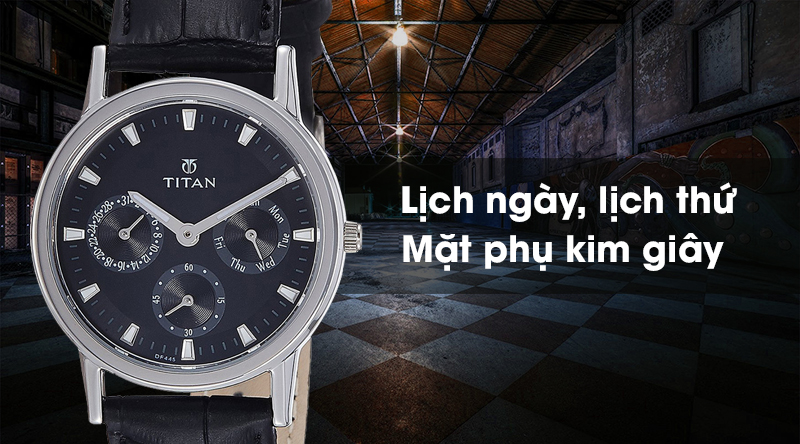 Đồng hồ được tích hợp 3 mặt phụ