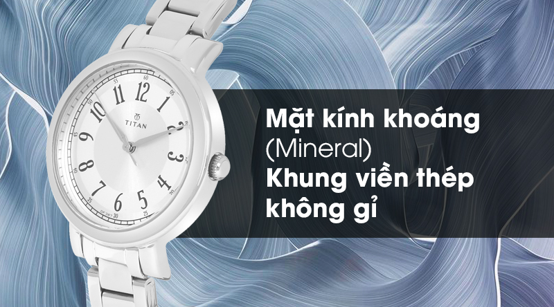 Đồng hồ Nữ Titan 2554SM01 có độ bền cao