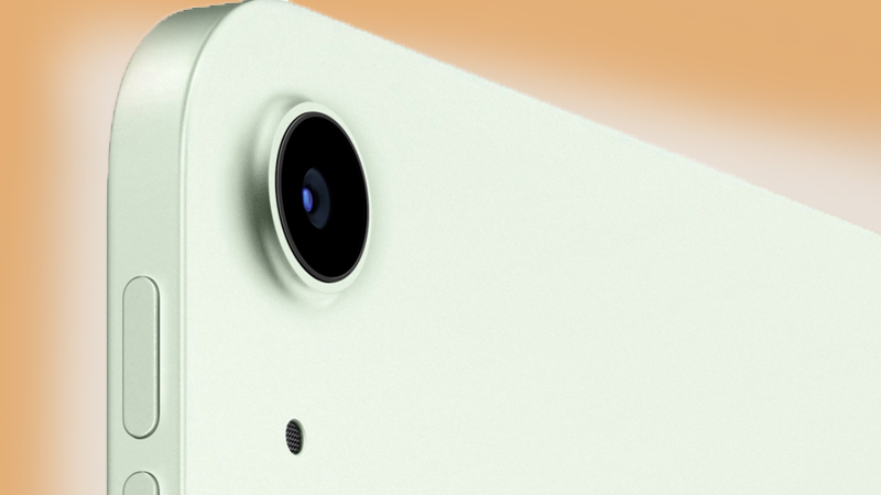 Camera sau của iPad Air 4 có độ phân giải 12 MP với khẩu độ f/1.8 